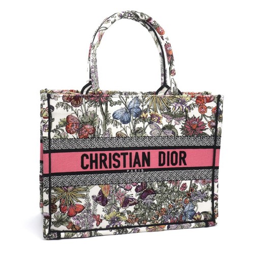 Auth christian dior book tote - dior,