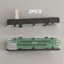 2 pezzi per Numark NS6 NS7II NS7III NV NV II 4TRAK VRS50304524 mixer fader canale