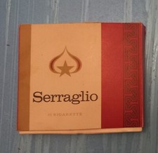 SERRAGLIO PACCHETTO SIGARETTE da 10 VINTAGE VUOTO