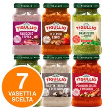 Tigullio Star Pesto Sugo Pronto 7 Vasetti Condimento Basilico Radicchio Peperoni