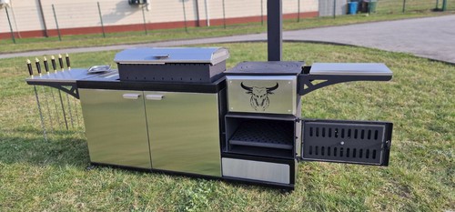 Barbecue carbone - barbecue, a