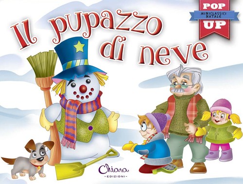 Pupazzo neve pop up - pupazzo, pop-up