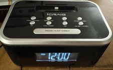 iCraig Sveglia Nera con Radio