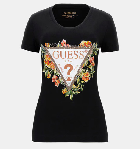 Shirt donna guess - t-shirt, cotone