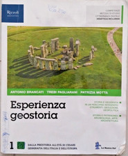 Esperienza Geostoria 1 Brancati Pagliarani Motta, 9788822193360