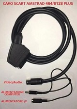 CAVO SCART AUDIO/VIDEO RGB PER AMSTRAD CPC 464 - 6128 PLUS