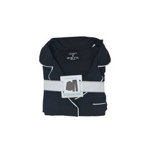 Pigiama donna Primark nero 2XS, XS, S, M, L, 2XL vestibilità fidanzato NUOVO