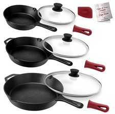 Cuisinel 10 set padelle - 6", 8"