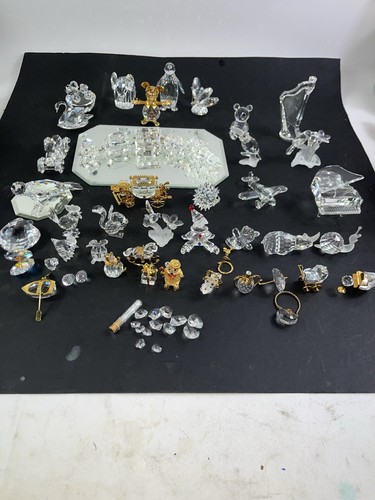 Lotto cristalli argento - 50,