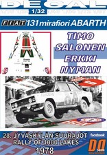 DECAL FIAT 131 ABARTH TIMO