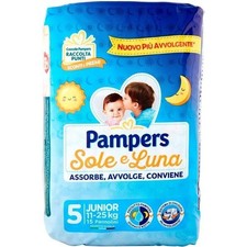 PANNOLINI PAMPERS SOLE E LUNA
