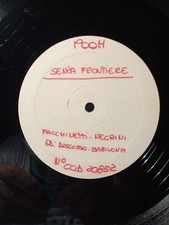 Pooh - Rarissimo PROVINO maxi single con autografi - Senza Frontiere 1988