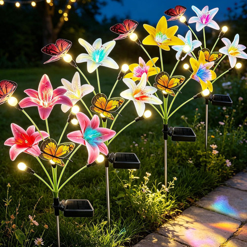 Luci solari giardino 4 - luci, giardino,4