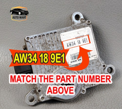 Aw34 9e1 2005 2012 - 18, mazda