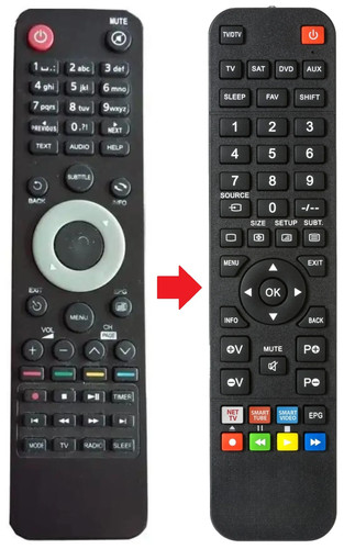 Telecomando adatto per - , cloud