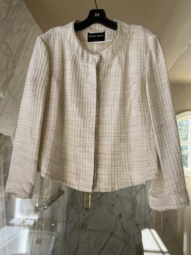 Giacca giorgio armani cotone - giacca, armani,