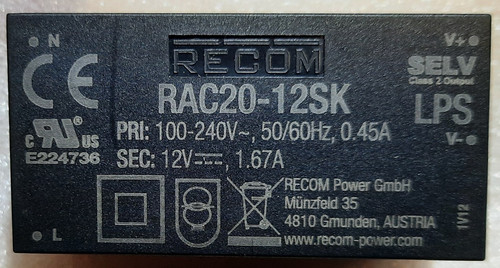 Rac20 12sk recom modulo - 10,