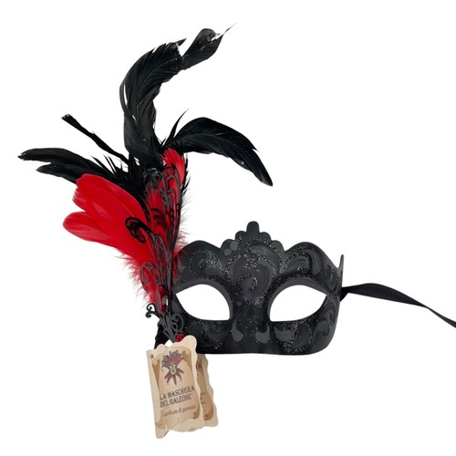 Maschera piuma - maschera,