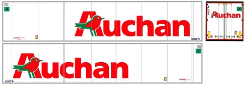 Nuova grafica auchan adesiva - nuova,