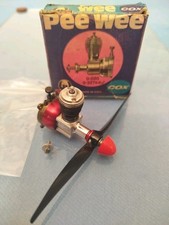 COX® PEE WEE 0.020/0.327c.c Made in U.S.A. Used ? Untested. With Bonus.
