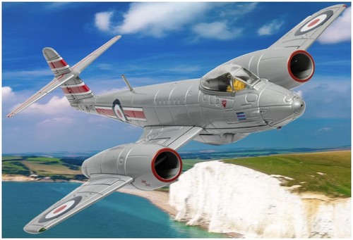 Gloster meteor jet plane - meteor,