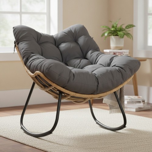 Sedia dondolo esterno - sedia,