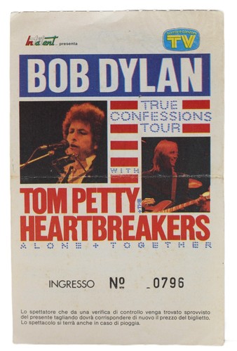 Biglietto concerto bob dylan - concerto,