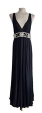 Abito jenny packham - nero, seta