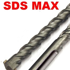 PUNTA GIGANTE A DOPPIA ELICA CON ATTACCO SDS MAX PER MARTELLO DEMOLITORE