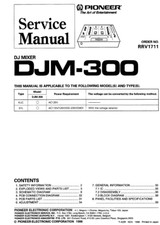 PIONEER DJM300 - MANUALE DI