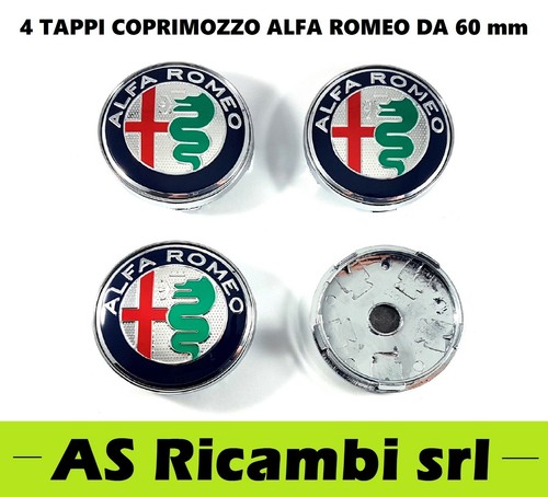 Tappi coprimozzo alfa romeo - tappi,