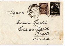 Egeo , Rodi , 1940 , P.Aerea Lero S.Maria , da Lloyd Triestino a Trieste