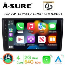 Autoradio DAB+ 2+64G Android14