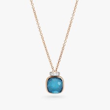 Beautiful natural blue - blue, topaz
