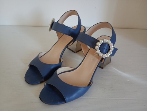 Ballin blue leather buckle - ballin,