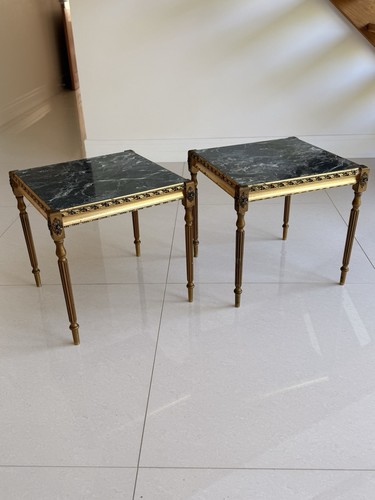 Coppia tavolini vintage - coppia, di