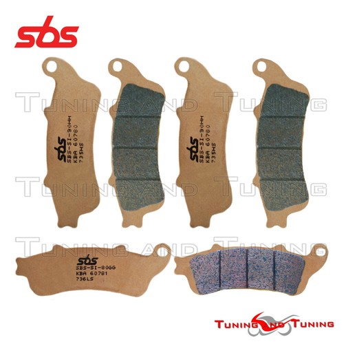 Pastiglie freno anteriore sbs - freno,