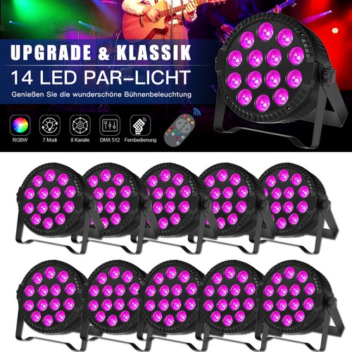 10x 140w par wash - par, 14