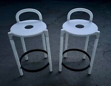 Coppia Sgabelli Kartell - con i cuscini originali - anni 70 modernariato vintage