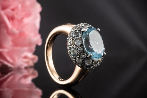 Anello pomellato tabou - pomellato, con
