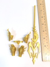 Lotto Tridente Armatura Oro Acquatico 6" Personalizzato Foraggio Mitico Legioni Crogiolo Selvaggio 