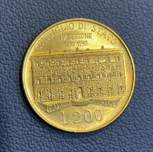 1990 italy 200 lire - 1990,