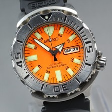 [N MINT] SEIKO Diver's Orange