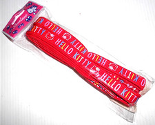 HELLO KITTY 2000s Sanrio lacci per scarpe rossi shoelace red mint
