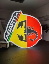 insegna luminosa Abarth