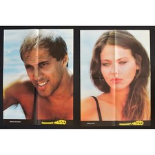 lotto di 2 manifesti INNAMORATO PAZZO adriano celentano ornella muti S01