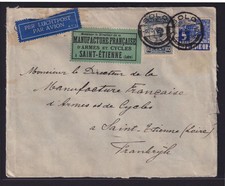 India olandese lettera MIF da solo a Daint Etienne Loira Francia con