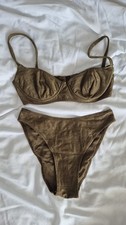Bikini 2 pezzi Fendi FF stampa