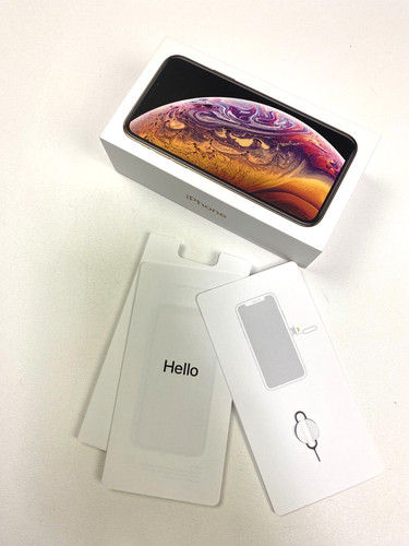 Scatola iphone gold 256gb - iphone, xs