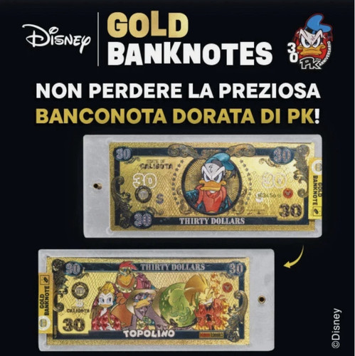 Gold banknotes gadget - 5,